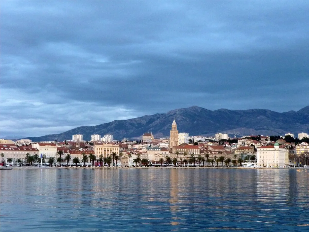 Split seen from the Sea 1200 1