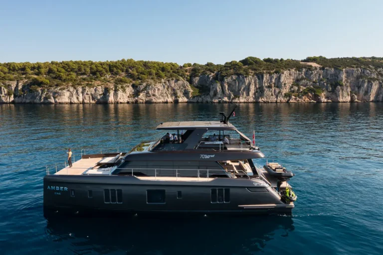Amber One charter catamaran