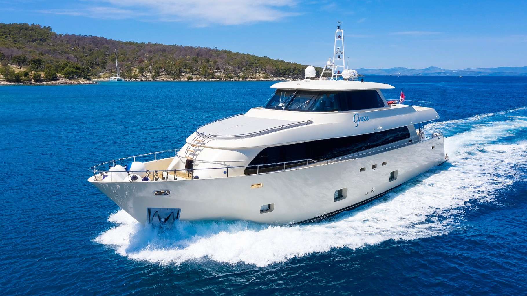 GRACE motor yacht in Croatia